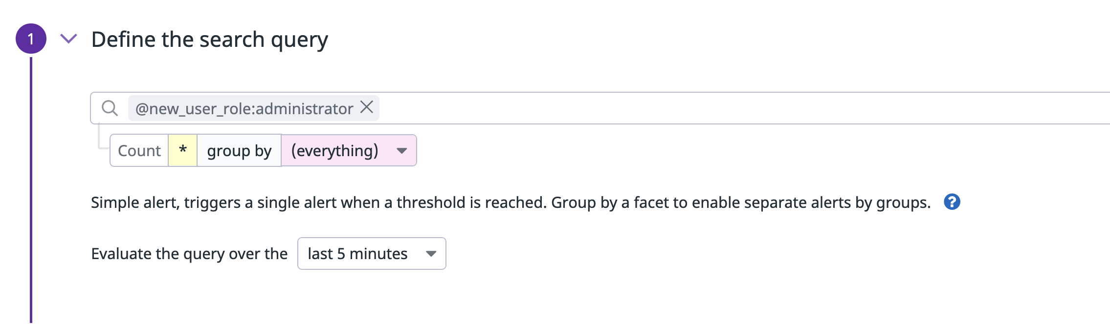 Use new Connect user role as search query
